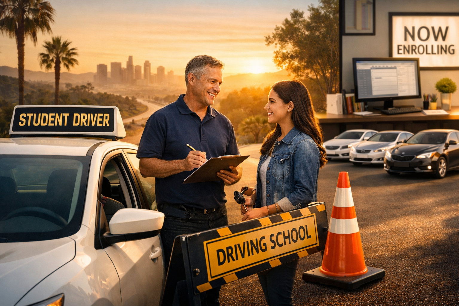 ZBB2448 Legacy High-End Driving School – LA Area, CA | 7 Instructors | Strong Referrals (Est. 1980)