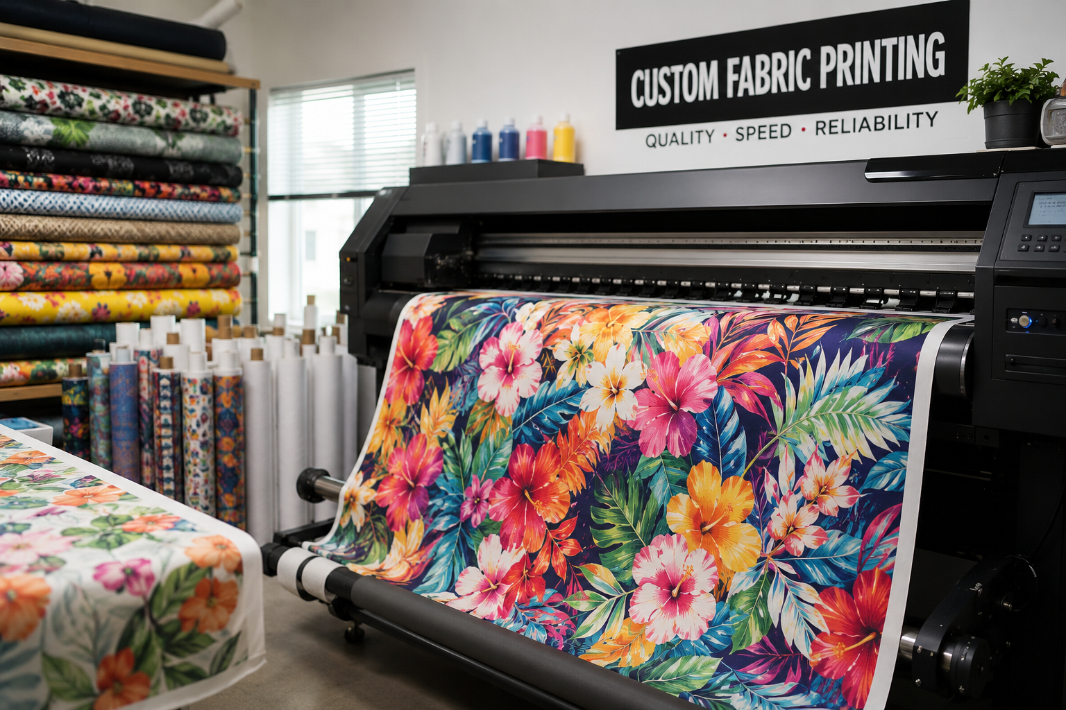 ZBB2490 Profitable In-House Custom Fabric Printing